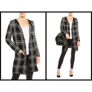 💕SANCTUARY💕 Serge City Coat ~ Windowpane Plaid